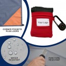 Pocket Outdoor Blanket with Compass