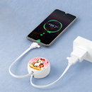 Fast-charging 4-in-1 retractable data cable