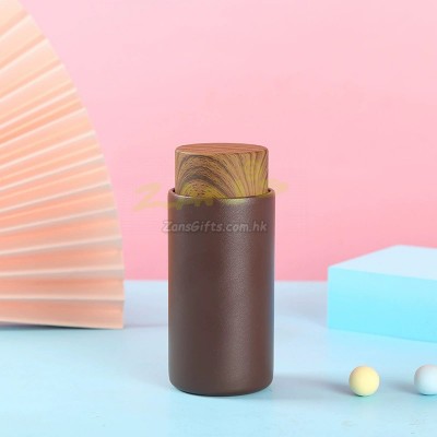 木纹盖口袋保温杯 木纹盖口袋保温杯