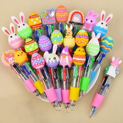 復活節卡通四色筆