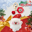 PU Christmas Keychain Pendant PU Christmas Keychain Pendant