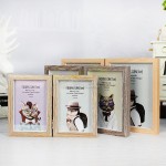 Solid Wood Folding Photo Frame