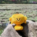 Trophy plush pendant keychain