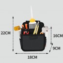 Portable Large-Capacity Multi-Tool Waist Bag
