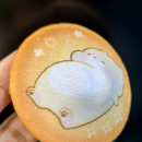 訂製3D立體凸凸捏捏毛絨吧唧