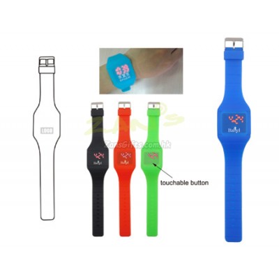 Silicone Touch Screen Watch