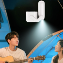 手持帶手電筒數顯風扇