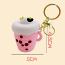 Milk tea squeeze decompression toy keychain