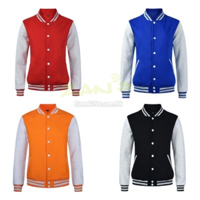 Fleece Letterman Jacket