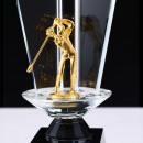 Crystal Golf Trophy