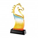 Horse Year Crystal Trophy