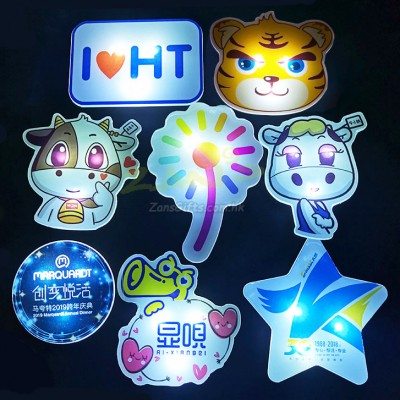 Luminous badge Luminous badge