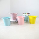 雙耳鐵藝桌面迷你鐵桶