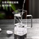 月牙過濾玻璃茶壺玻璃杯套裝 月牙過濾玻璃茶壺玻璃杯套裝