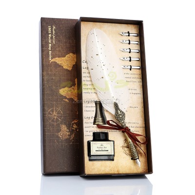 羽毛造型金屬筆 羽毛造型金屬筆