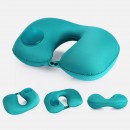 Press Inflatable U-shaped Pillow