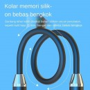 Neck-Mounted Magnetic In-Ear Bluetooth Headset