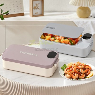 Smart Heating and Insulating Stainless Steel Lunch Box