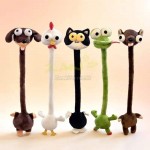 訂製長頸動物可愛掛件公仔