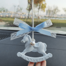 木馬石膏香薰片擴香石掛件