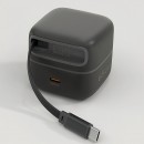 65w GaN Retractable Cable Desktop Charger