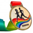 Colorful Running Medal