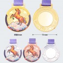 一马当先金属奖牌 一马当先金属奖牌