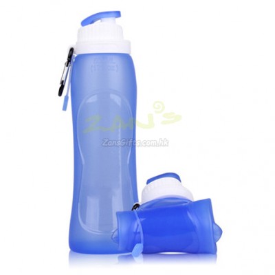 Silicone Sports Water Bottle