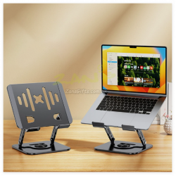 360°旋轉折疊增高電腦支架