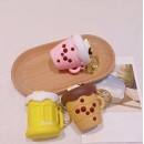 Milk tea squeeze decompression toy keychain
