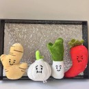 Vegetable Keychain