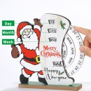 Santa Claus Rotating Calendar