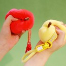 蘋果捏捏解壓掛件