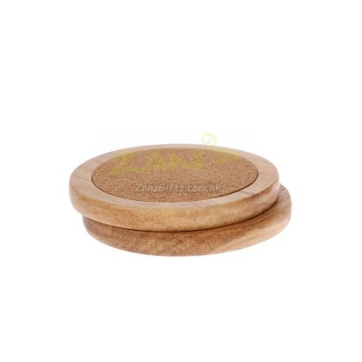 Bamboo Wood Absorbent Coaster