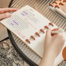 Mushroom Button Square Loose leaf Notebook