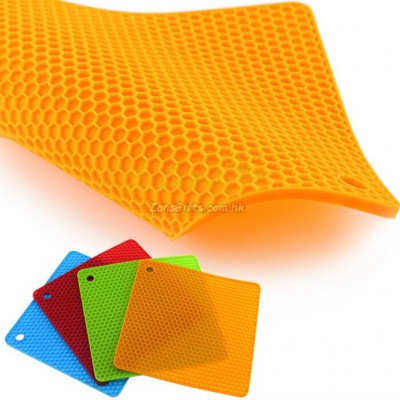 Honeycomb Silicone Insulation Pot Mat