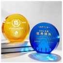 Crystal Commemorative Plate