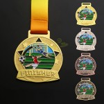 Football Metal Medal