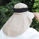 All-round sun protection one-piece hat