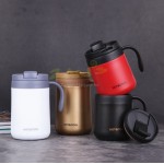 Stainless Steel Coffee Mug Cup with Lid