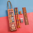 Five-Piece Cartoon Stationery Pencil Set