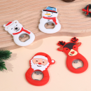 Christmas magnetic refrigerator sticker bottle opener Christmas magnetic refrigerator sticker bottle opener