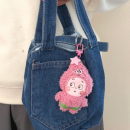 Cartoon doll keychain pendant