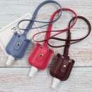 Hanging Neck Disinfectant Spray Leather Case
