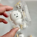 飯盒小熊捏捏樂鑰匙扣解壓玩具