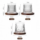 Rotatable Tumbler Crystal Glass