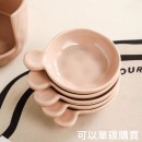 帶手柄陶瓷火鍋調料碟