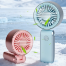 掛頸折疊手持風扇