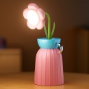 花朵檯燈擺件