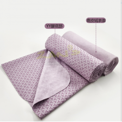 單層防滑矽膠底瑜伽毯鋪巾